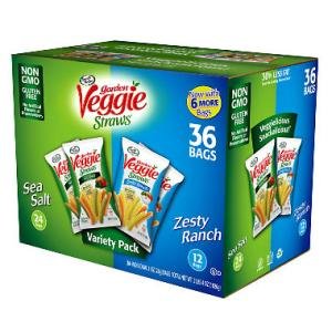 Sensible Portions Veggie Straws Variety Pack (1 Oz. Each, 36 Ct.)
