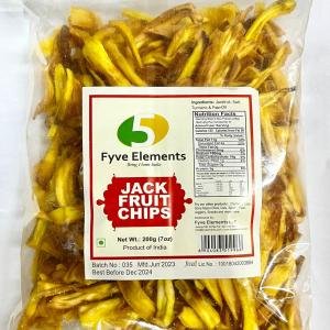 Fyve Elements Jack Fruit Chips - 200 GM