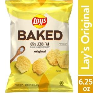 Lay's Baked Original Potato Chips, 6.25 oz Bag