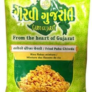 Garvi Gujarat Roasted Poha Chiwda 10 OZ