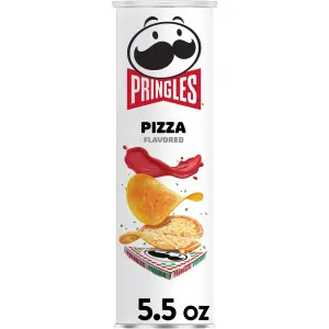 Pringles Potato Crisps Chips, Pizza, 5.5 oz