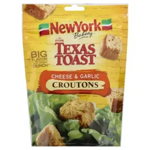 New York Brand The Original Texas Toast Cheese & Garlic Croutons, 5 oz Brand: