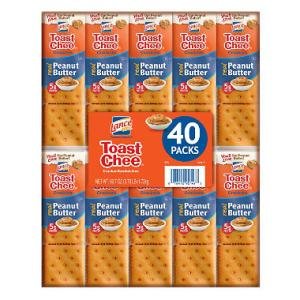 Lance Toast Chee Peanut Butter Crackers (40 Ct.)