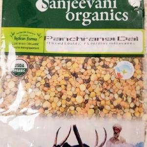 Parliament Sanjeevani Organic Panchrangi Dal (2 LB)
