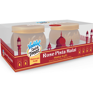 Vadilal Matka Kulfi Rose Pista (100 ML*2 PKT)