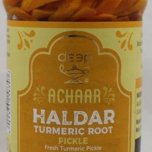 Deep Haldar (Turmeric Root) Pickle - 283 GM