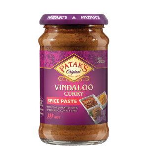 Patak'S Vindaloo Curry Spice Paste (HOT) - 10 OZ
