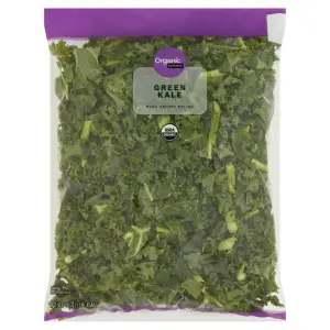 Organic Marketside Fresh Kale Blend, Rainbow, Green, Red and Lacinato Kale, 1 lb Bag
